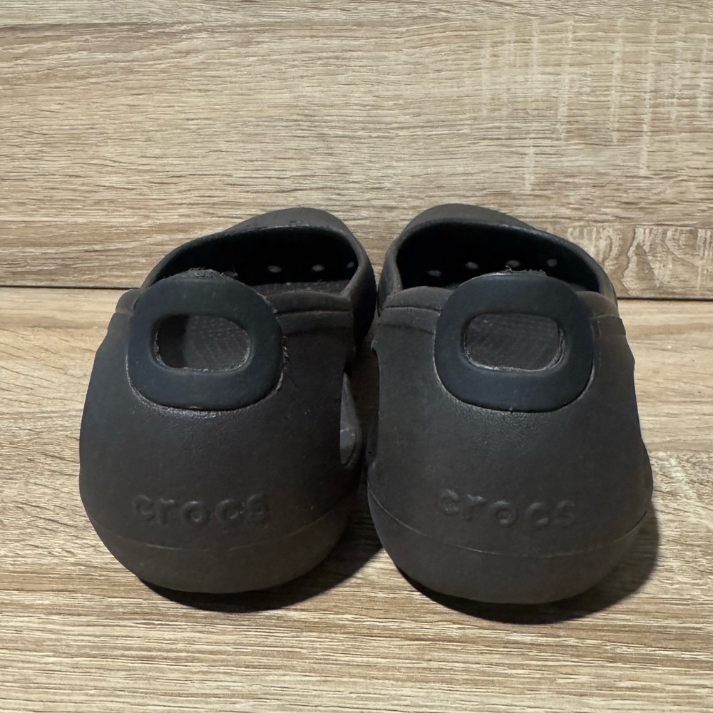 Crocs Women's size 8 Kadee slip on ballet flats slip on shoes brown closed toe - Picture 6 of 9